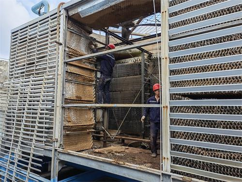 冷卻塔填料更換的常見問題(冷卻塔填料更換施工方案)