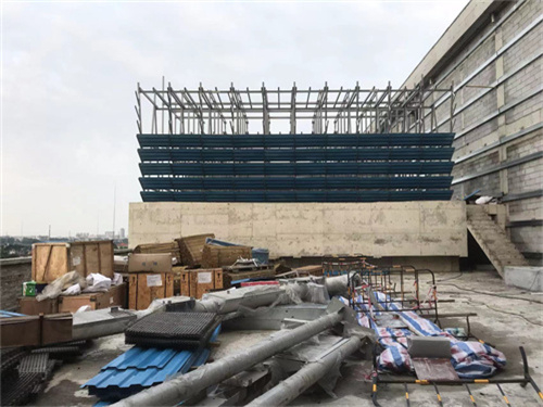 玻璃鋼冷卻塔怎樣采用加熱板來保溫(玻璃鋼冷卻塔廠家山東鵬盛)