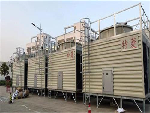 清遠冷卻塔填料更換安裝過程介紹(清遠冷卻塔塑料網格填料)